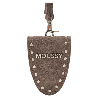 MOUSSY麂皮眼镜夹包袋配件