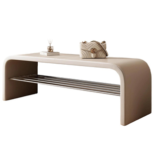 门口换鞋凳家用进门入户长条凳子穿鞋凳鞋柜一体玄关凳轻奢床尾凳