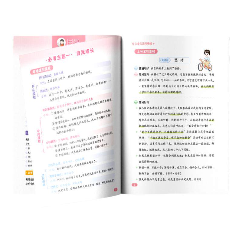 小学作文模板有一套三四五六年级小学教辅