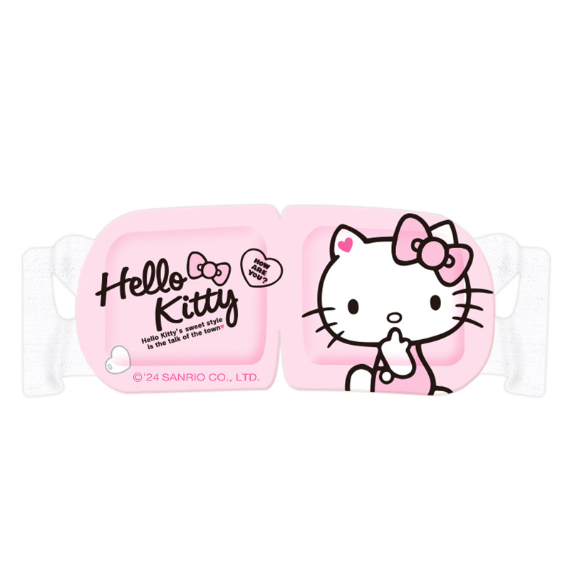 Hellokitty蒸汽眼罩舒缓眼疲劳眼睛发热敷眼贴儿童学生睡眠护眼罩