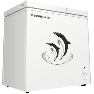 荣事达双门双室双温卧式冰柜商用大容量家用冷藏冷冻冷柜冷冻柜