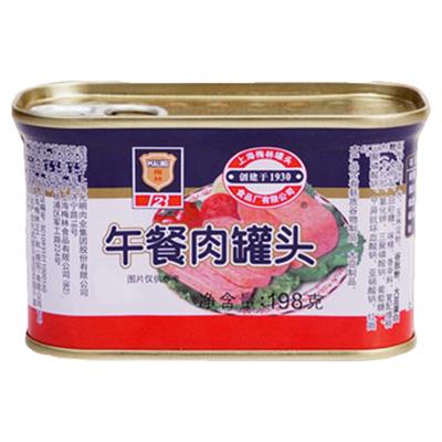 【6罐】198g上海梅林午餐肉