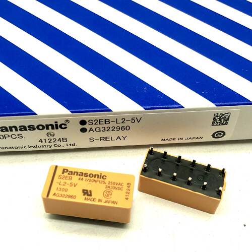 议价S2EB-L2-5V AG322960 12脚 全新原装松下继电器