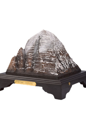 藏式树脂仿真冈仁波齐山文创摆件