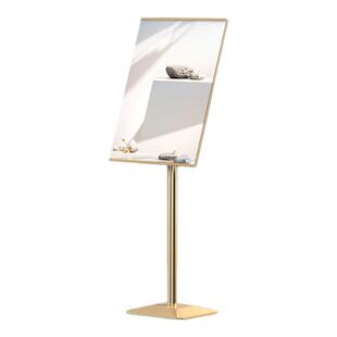 创宾广告牌立式展示牌宣传立牌窄边海报架门口落地式水牌展示架a4