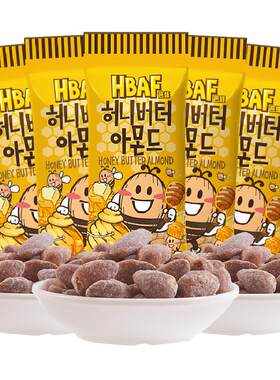 芭蜂韩国进口大颗酥香扁桃仁