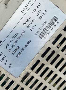 议价Bgi Servo Driver SbfAl301a With More Than 20 Uts. The Qu