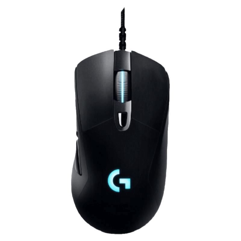 罗技G403hero有线鼠标电竞游戏专用RGB办公台式电脑吃鸡LOL宏滑鼠