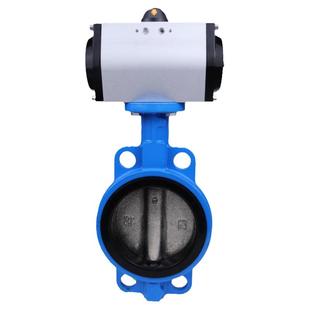 D671X-16/10Q气动 对夹式蝶阀DN40 50 65 80 100 125 150 200 250