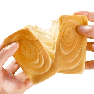 【时刻陪你】手撕面包早餐吐司纯牛奶拉丝学生手工营养零食整箱