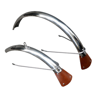 20寸406加厚大304不锈钢行d10d7d6折叠车用全包自行车挡泥板泥瓦