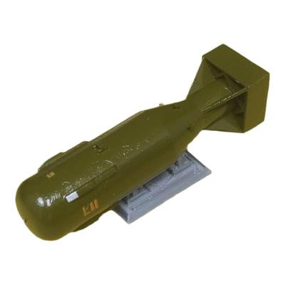 二战小男孩原子弹核弹模型摆件玩具手办上色成品核弹头模型合金