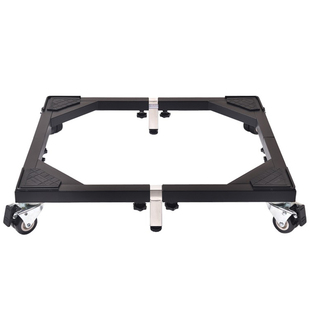 双门对开门大冰箱底座加厚不锈钢架子可移动万向轮托架加高支架