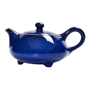 成艺兔毫蓝窑变陶瓷茶具功夫茶具家用盖碗茶壶茶杯整套茶具
