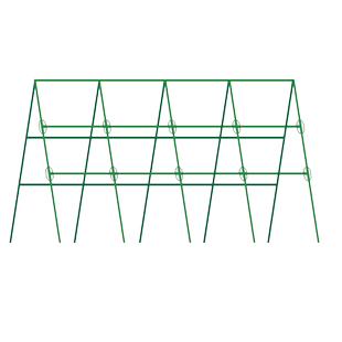 爬藤架四季豆架子蔬菜植物丝瓜种植支撑棚架固定支架瓜棚种菜架杆