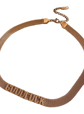 【轻奢高级感项链配饰品女颈链】