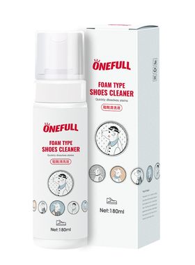 onefull小白鞋泡沫清洗剂强去污