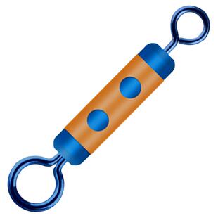 卸力8字环八字转环钓鱼配件散装连接器强拉力垂钓鱼具用品子母环