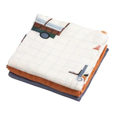 丹麦Sebra纯棉婴儿纱布巾包巾