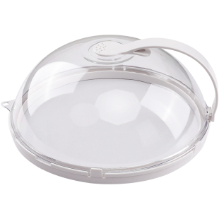 微波炉防溅盖饭菜专用加热容器圆形耐高温蒸笼盖子防尘防油溅盖罩