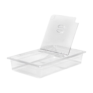 装菜盒子带盖透明盖子长方形食品展示盘保鲜盒收纳散装鸡爪摆摊盆