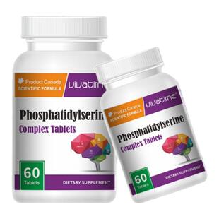 时间秘钥Vivatime磷酯酰丝氨酸成人儿童记忆专注片加拿大高端进口