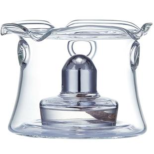 玻璃花茶壶酒精炉家用底座围炉明火煮茶器茶道户外保温烧水炉套装