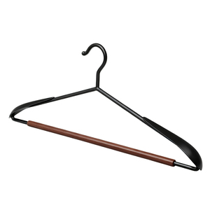 日本无痕榉木衣架家用挂衣防滑不鼓包衣服挂架子高端成人衣撑晾衣