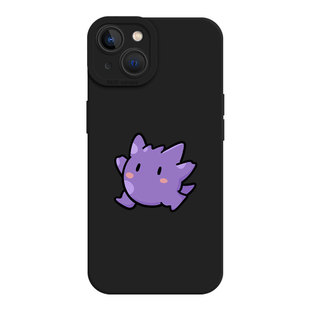 宝可梦适用苹果17手机壳iPhone16promax新款14卡通13耿鬼15皮卡丘12mini可爱11动漫8plus男生xs硅胶xr男款x/7