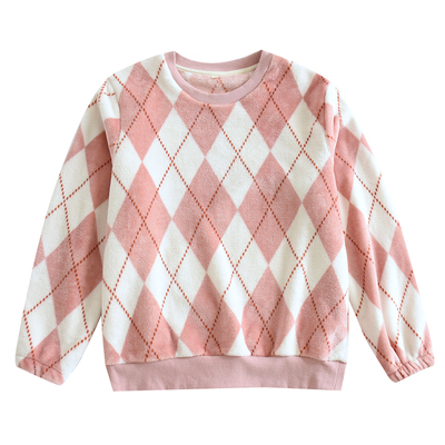 睡衣上衣保暖加绒情侣款