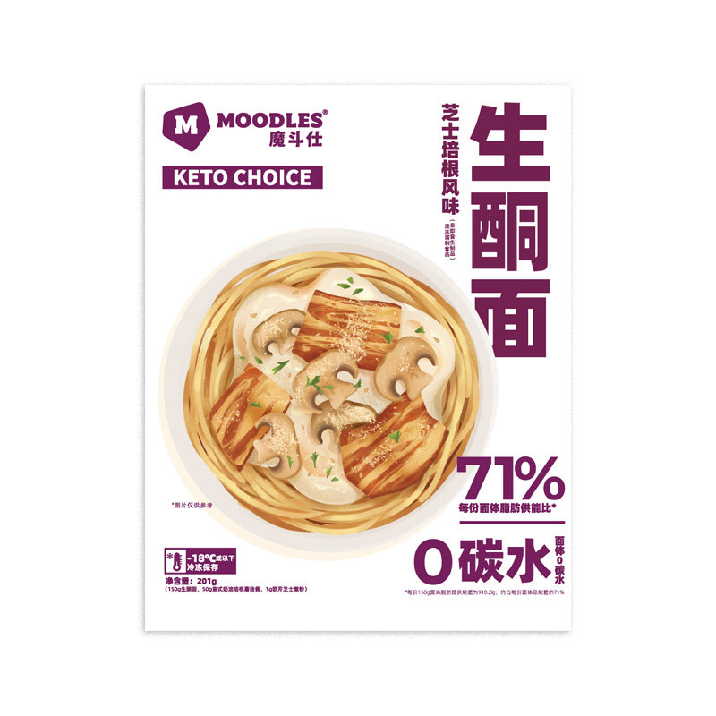 生酮面0碳水高脂肪双重口味