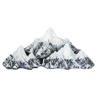 日照金山2026新款雪景假山造景装饰新中式山水摆件雪山石鱼缸假山