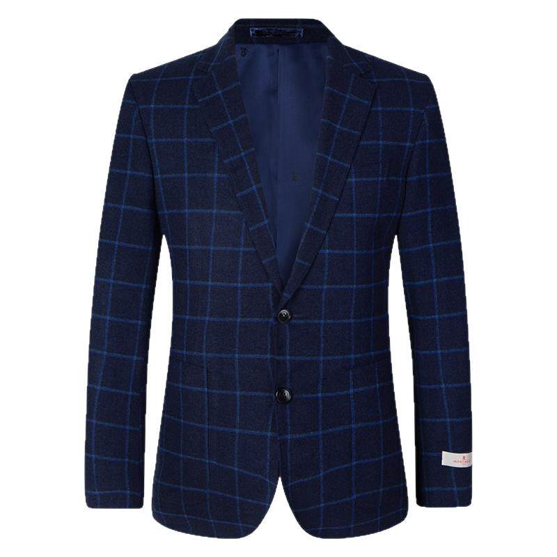 80%羊毛/梦特娇春季西服男装外套