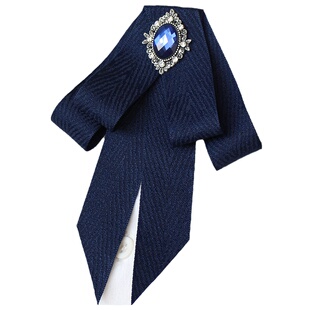 领花女配饰高档银行建行头花白衬衫套装邮政邮储系带空姐西装领结