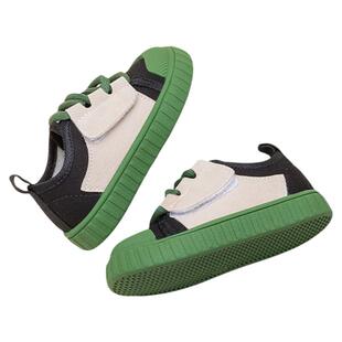 英贝米尼小粉鞋女童鞋子板鞋2026新款女宝宝学步幼儿园室内鞋女孩