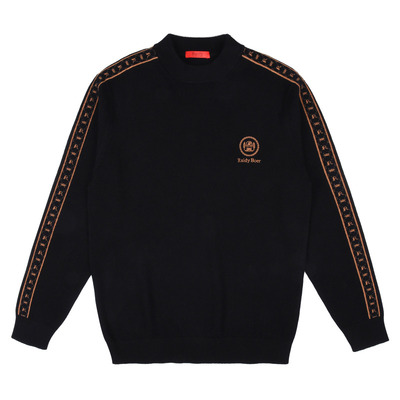 【100%绵羊毛】Raidy Boer/雷迪波尔秋冬男装刺绣羊毛衫毛衣5043