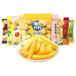 脆升升原切香脆薯条20g*20包蜂蜜黄油脆生生休闲网红办公休闲零食