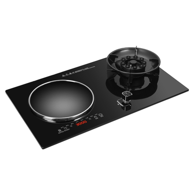 3500W凹面电磁炉气电两用燃气灶