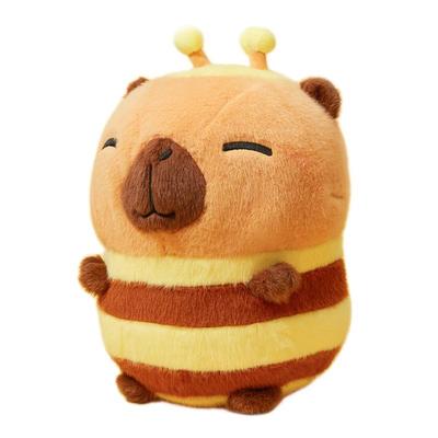 官方正版卡皮巴拉蜂bee豚小黄豚抽象创意风玩偶解压儿童节礼物