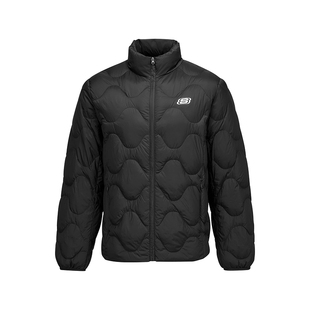 斯凯奇新冬季男女款短款轻薄羽绒服修身上衣保暖外套时尚百搭外衣