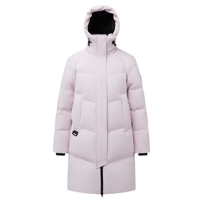 波司登冬季新款户外极寒保暖防风连帽外套鹅绒羽绒服女加厚中长款