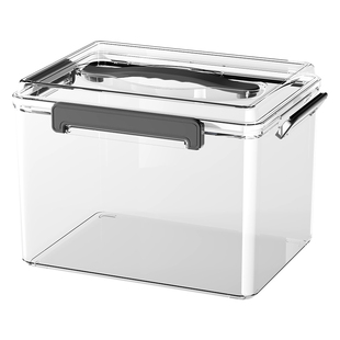 花胶鱼胶储存箱白酒密封箱陈皮虫草茶叶滋补品收纳箱虫草透明箱子