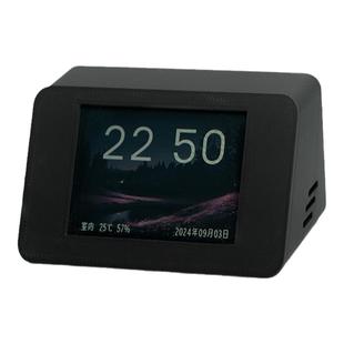 wifi桌面智能天气时钟闹钟万年历联网科技摆件股票触屏彩屏电脑