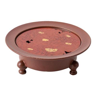 紫泉涧三足壶干泡台茶台紫砂壶