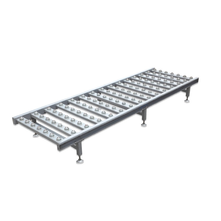 万向球平台 无动力滚筒线 牛眼万向台生产线滚珠平台流水线