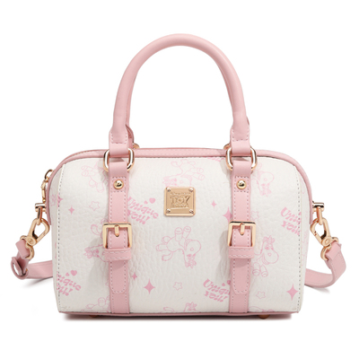 迪士尼轻奢波士顿包手提斜挎包包