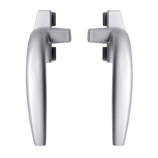 38型铝合金平开窗执手窗户把手外推窗拉手执手锁悬窗老式七字执手