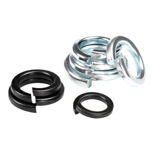 碳钢 发黑弹垫弹簧垫圈弹簧垫片M2M2.5M4M5M6M18M64 GB93开口垫圈