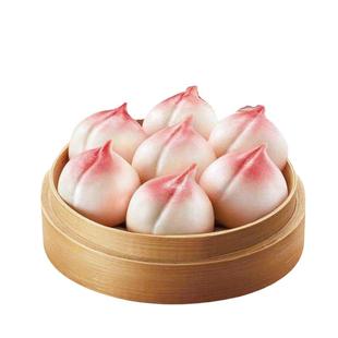 思念寿桃包360g袋祝寿生日宴席豆沙馅馒头糕点方便早餐冷冻半成品
