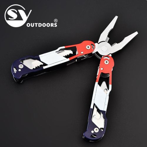 3D打印彩色高品质不锈钢多功能工具便捷折叠多用途钳子钳求生